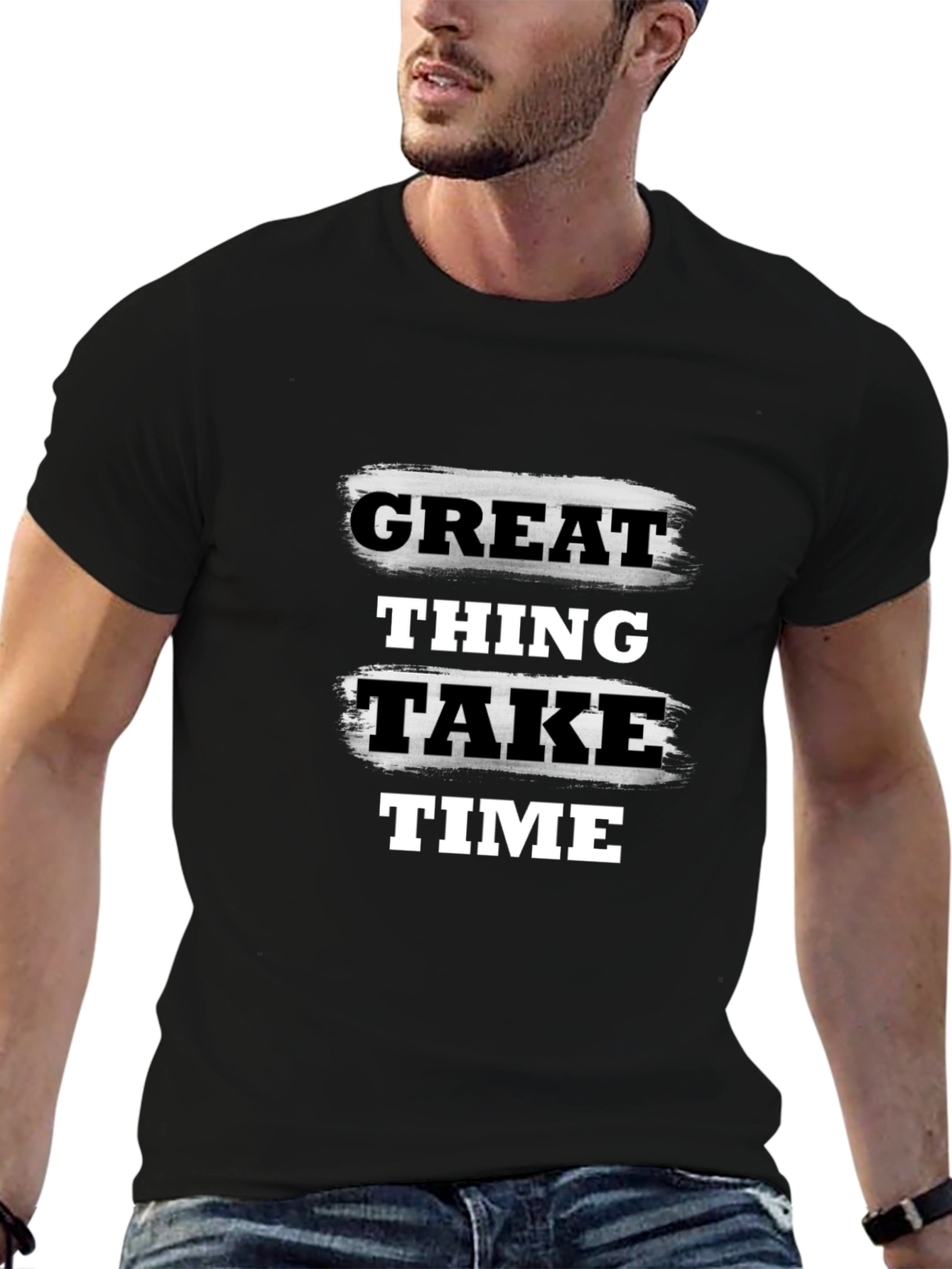 Great Things Take Time Graphic T-Shirt