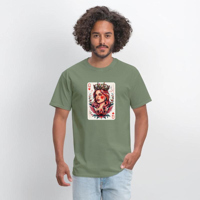 Queen of Hearts Illustration