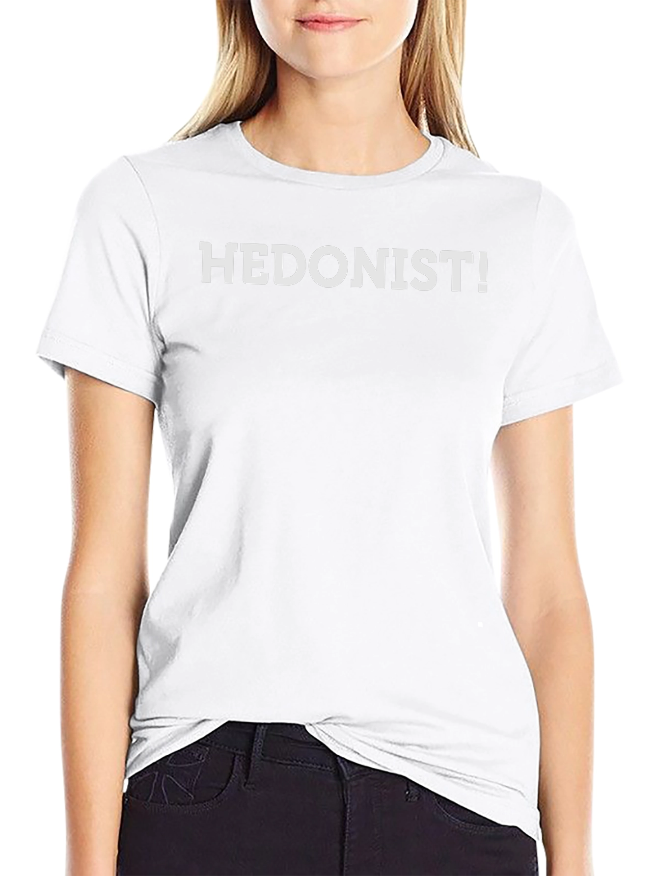 Hedonist! Graphic Tee - Black Casual T-Shirt