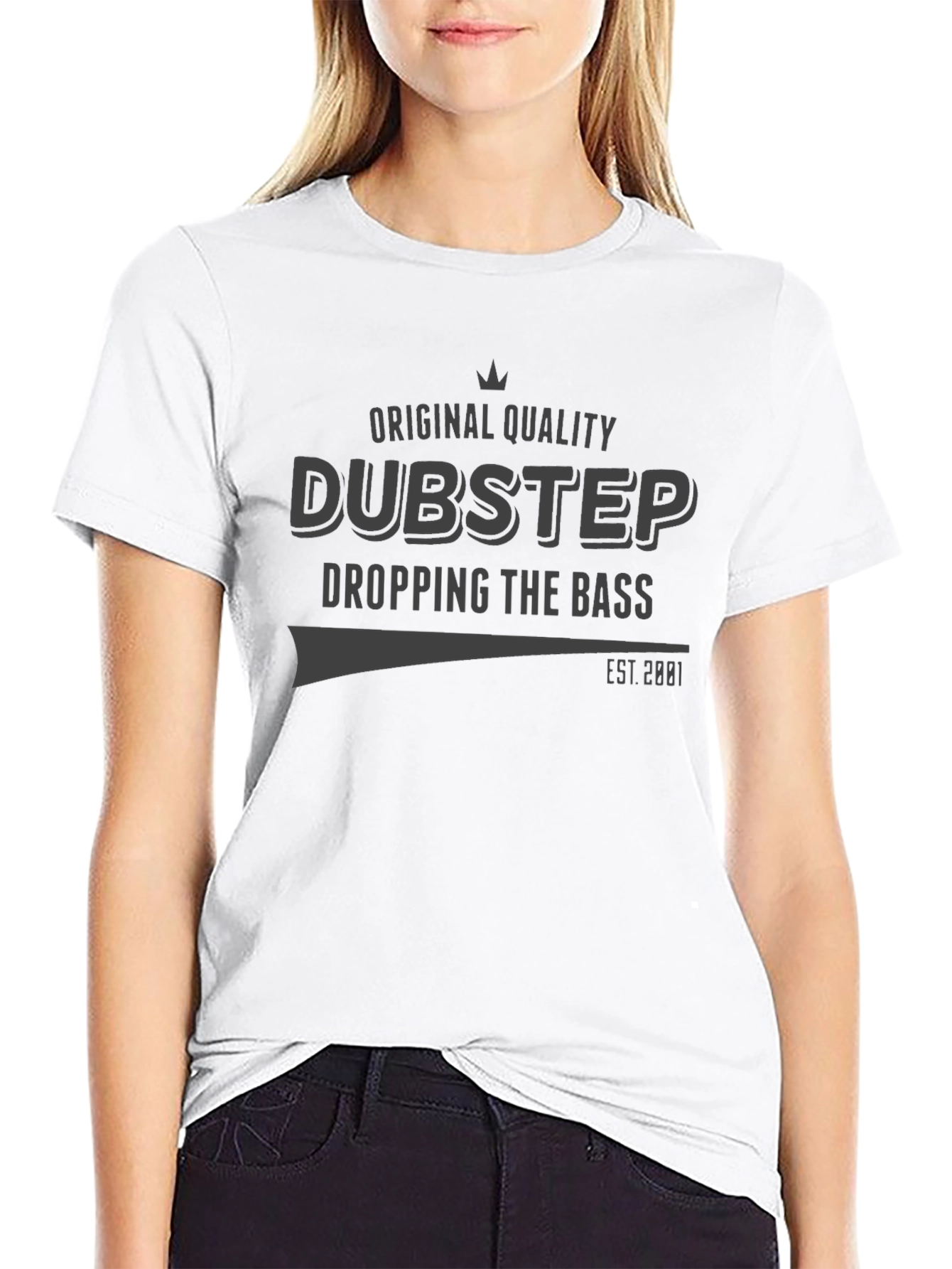 Dubstep Dropping the Bass Black T-Shirt