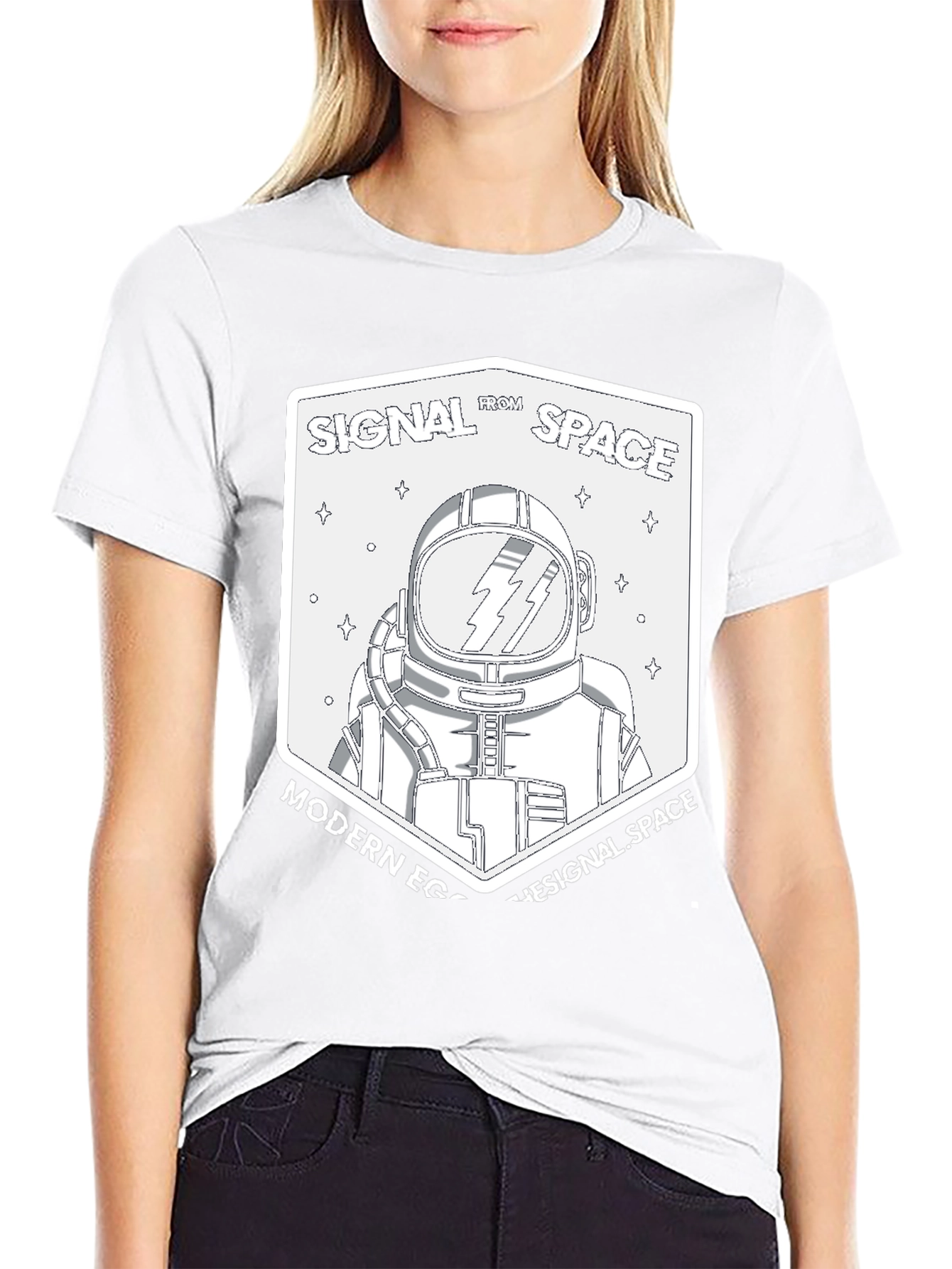 Signal From Space Graphic T-Shirt - Modern Ego
