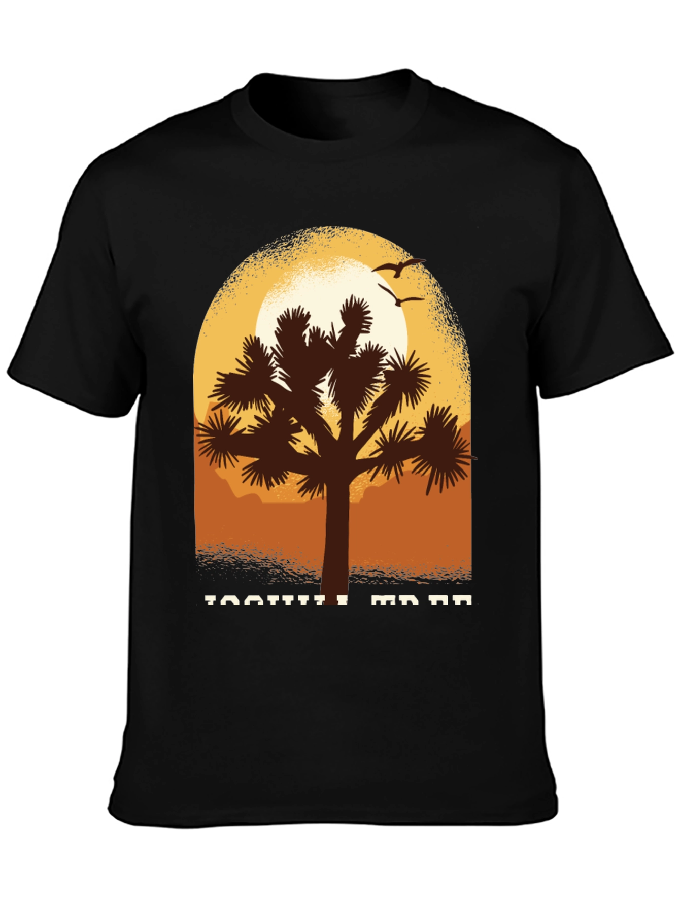 Joshua Tree Graphic Tee - Desert Sunset T-Shirt
