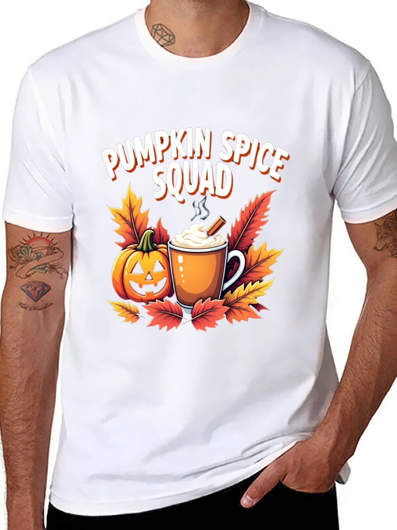 Pumpkin Spice Squad T-Shirt Fall Festive