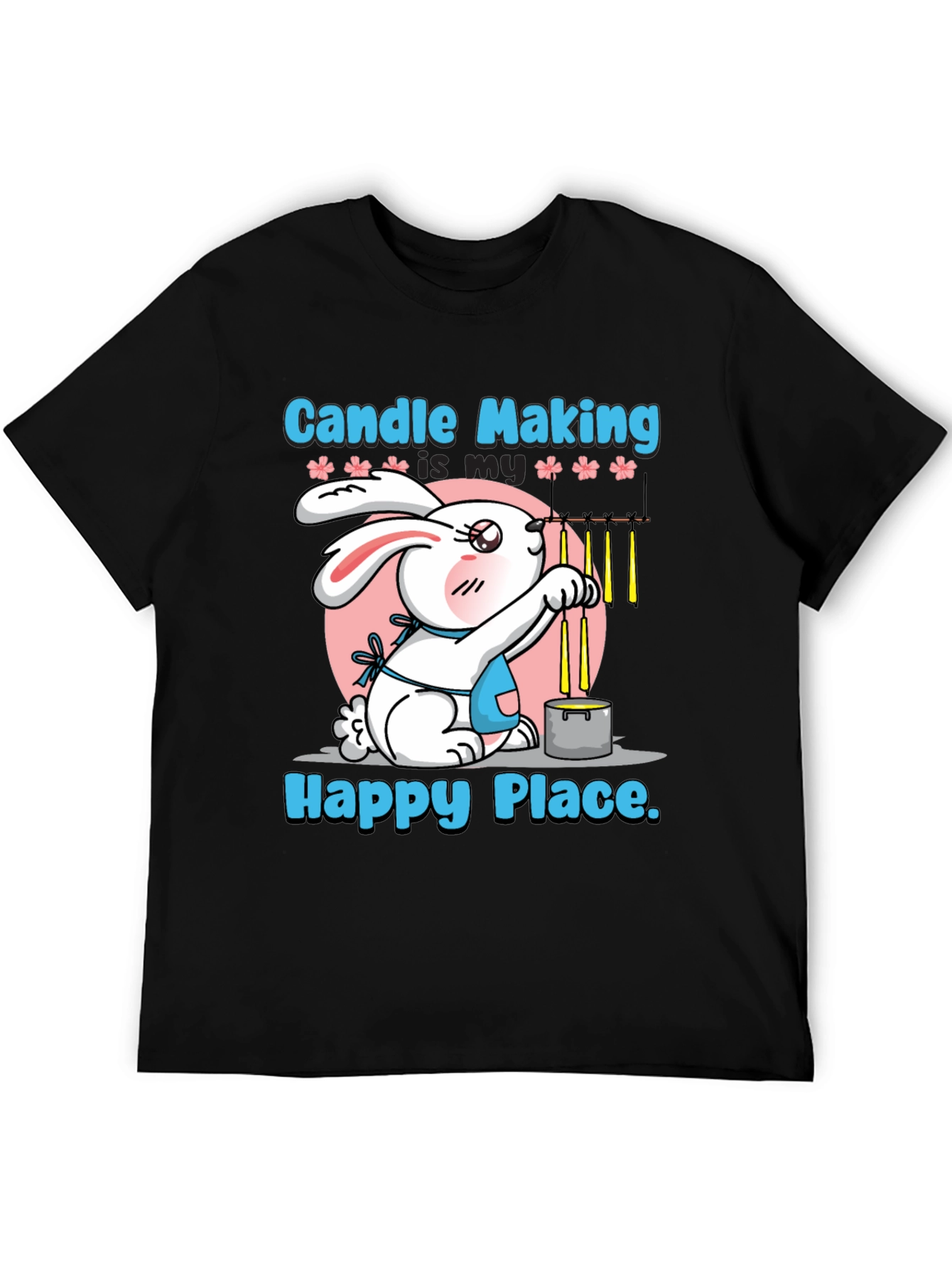 Candle Making Bunny T-Shirt - Craft Lover Tee