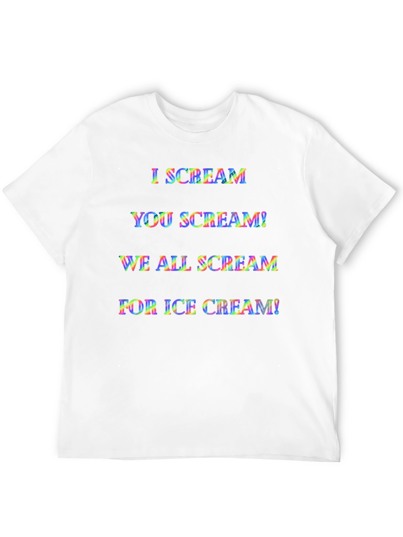 Ice Cream Lovers Rainbow T-Shirt