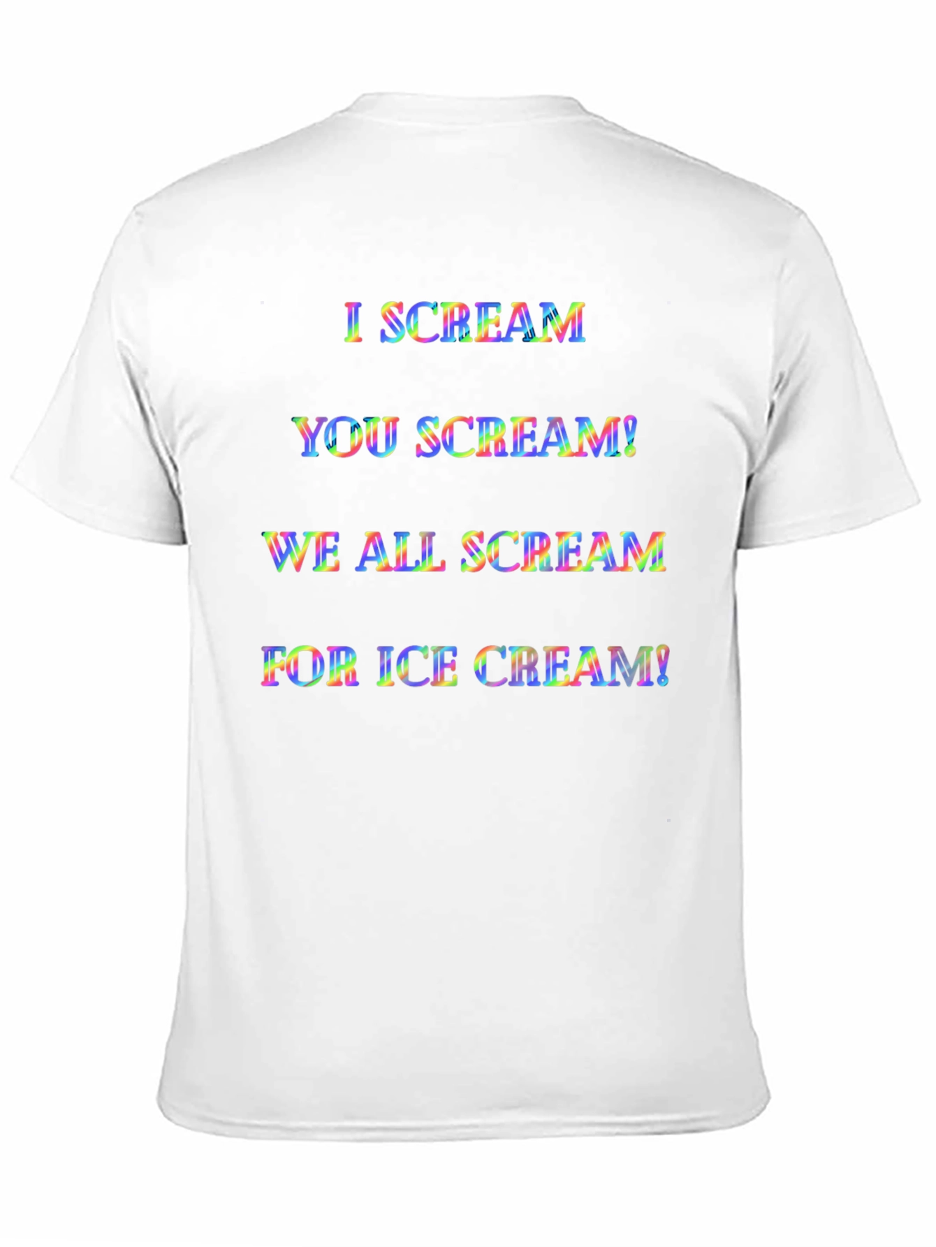 Ice Cream Lovers Rainbow T-Shirt