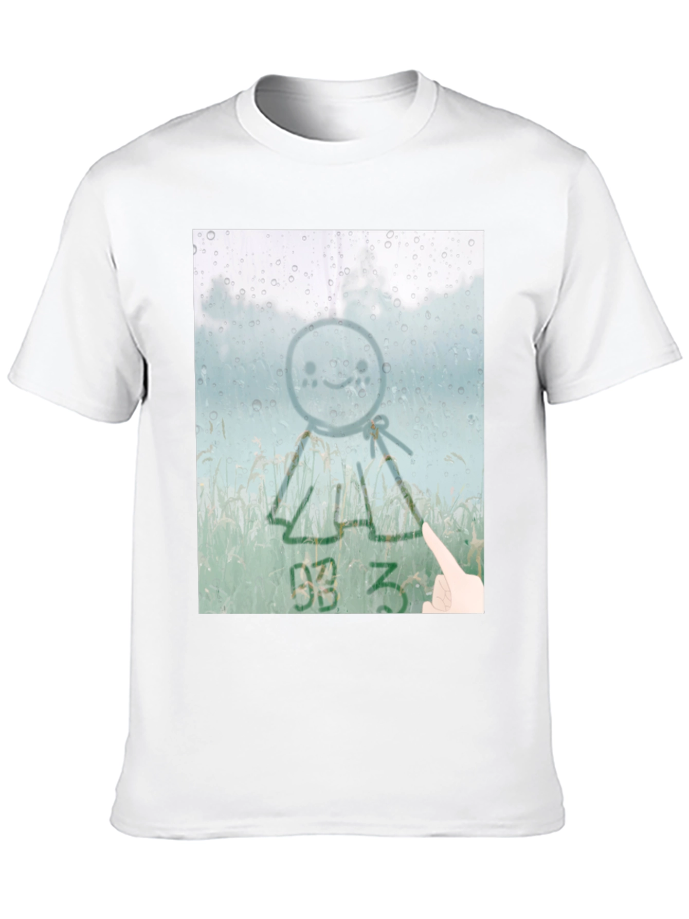 Sunshine Doll Graphic Tee - Black Cotton T-Shirt