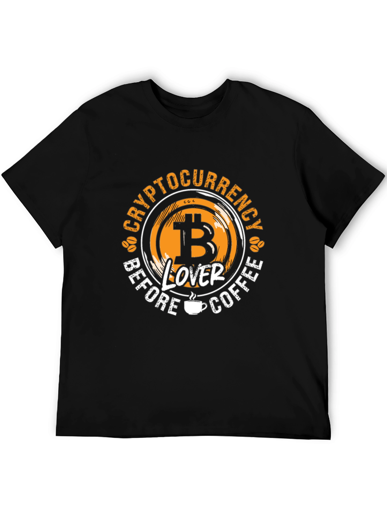 Crypto Before Coffee T-Shirt | Bitcoin Lover Tee