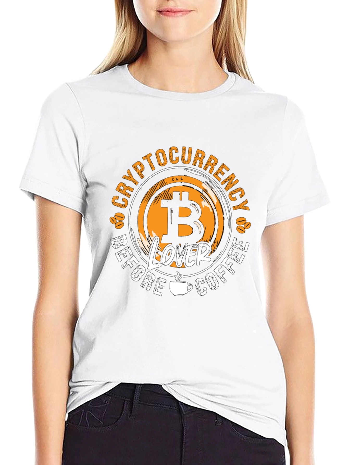 Crypto Before Coffee T-Shirt | Bitcoin Lover Tee