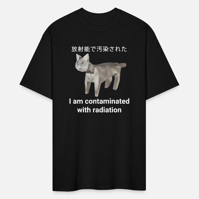 Radiation Contaminated Cat Illustration