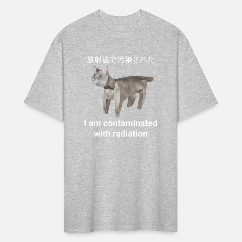 Radiation Contaminated Cat Illustration