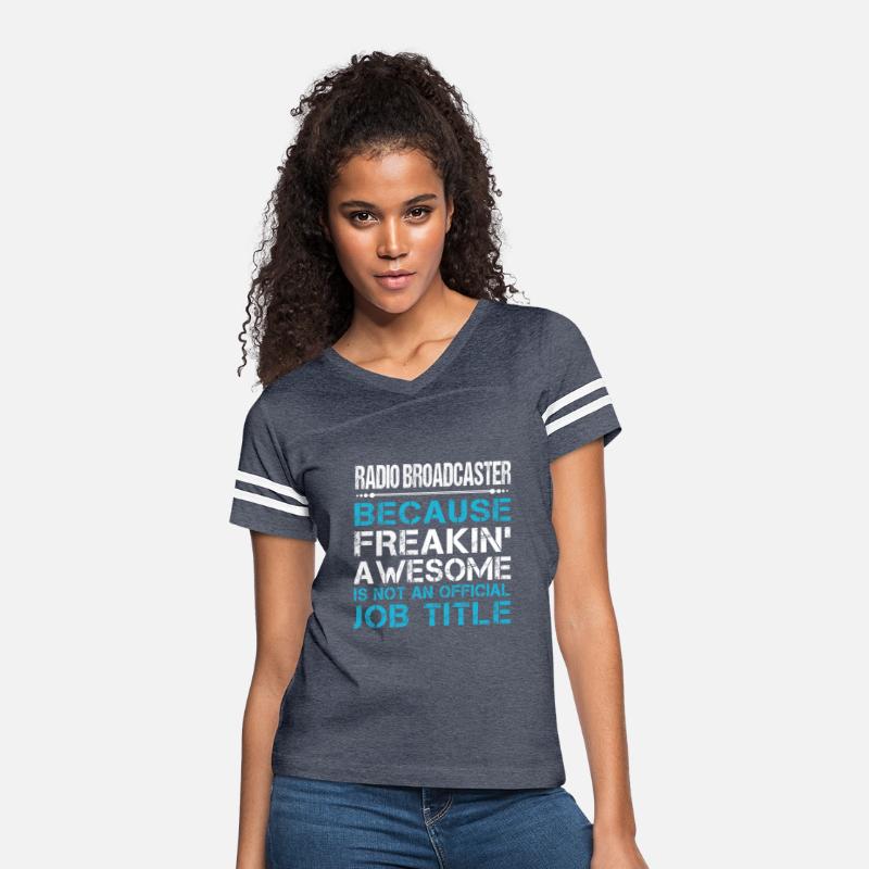 Radio Broadcaster T Shirt - Freaking Awesome Gift