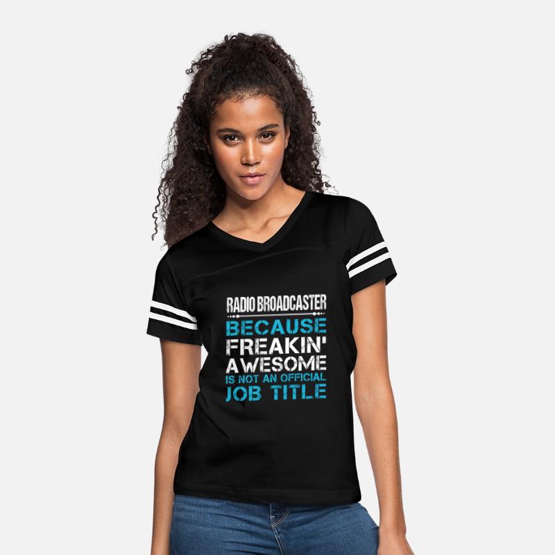 Radio Broadcaster T Shirt - Freaking Awesome Gift