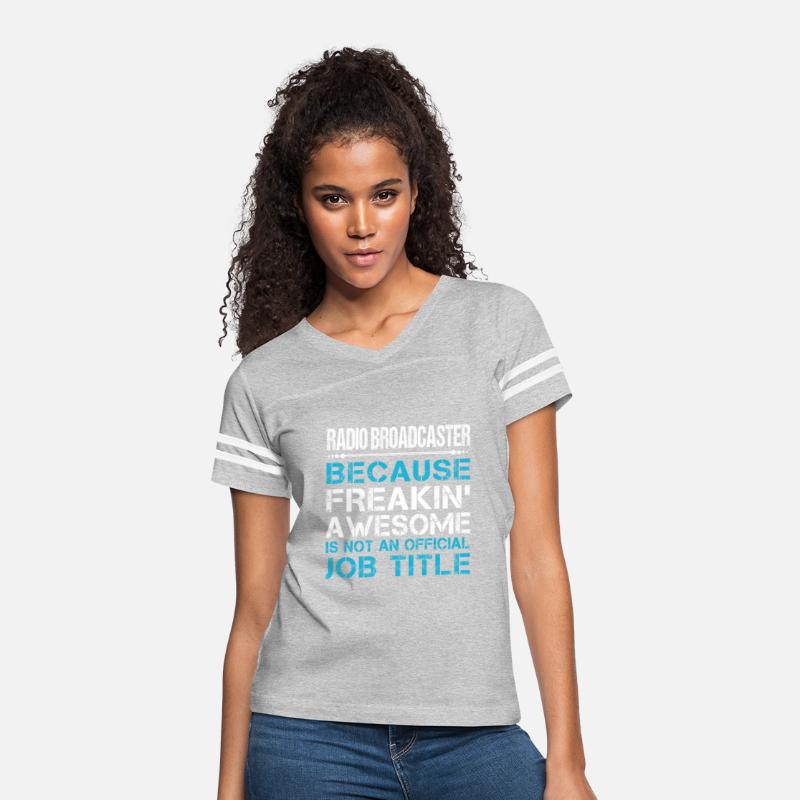 Radio Broadcaster T Shirt - Freaking Awesome Gift