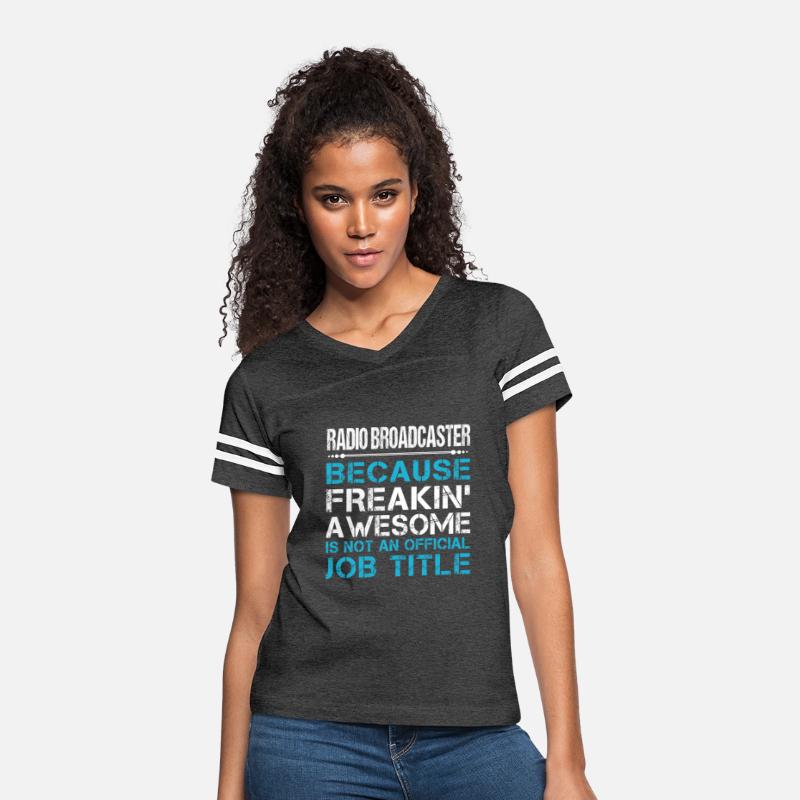 Radio Broadcaster T Shirt - Freaking Awesome Gift