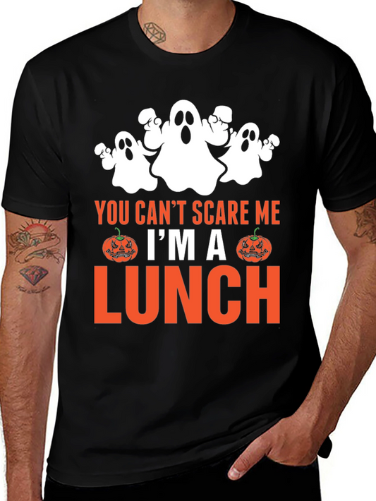 You Cant Scare Me Im a Lunch Halloween T-Shirt
