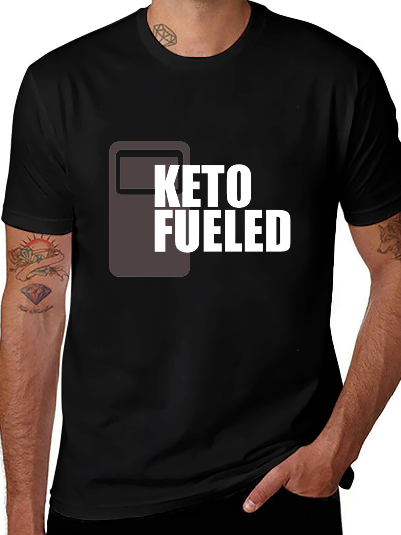 Keto Fueled Graphic Tee - Comfortable & Stylish