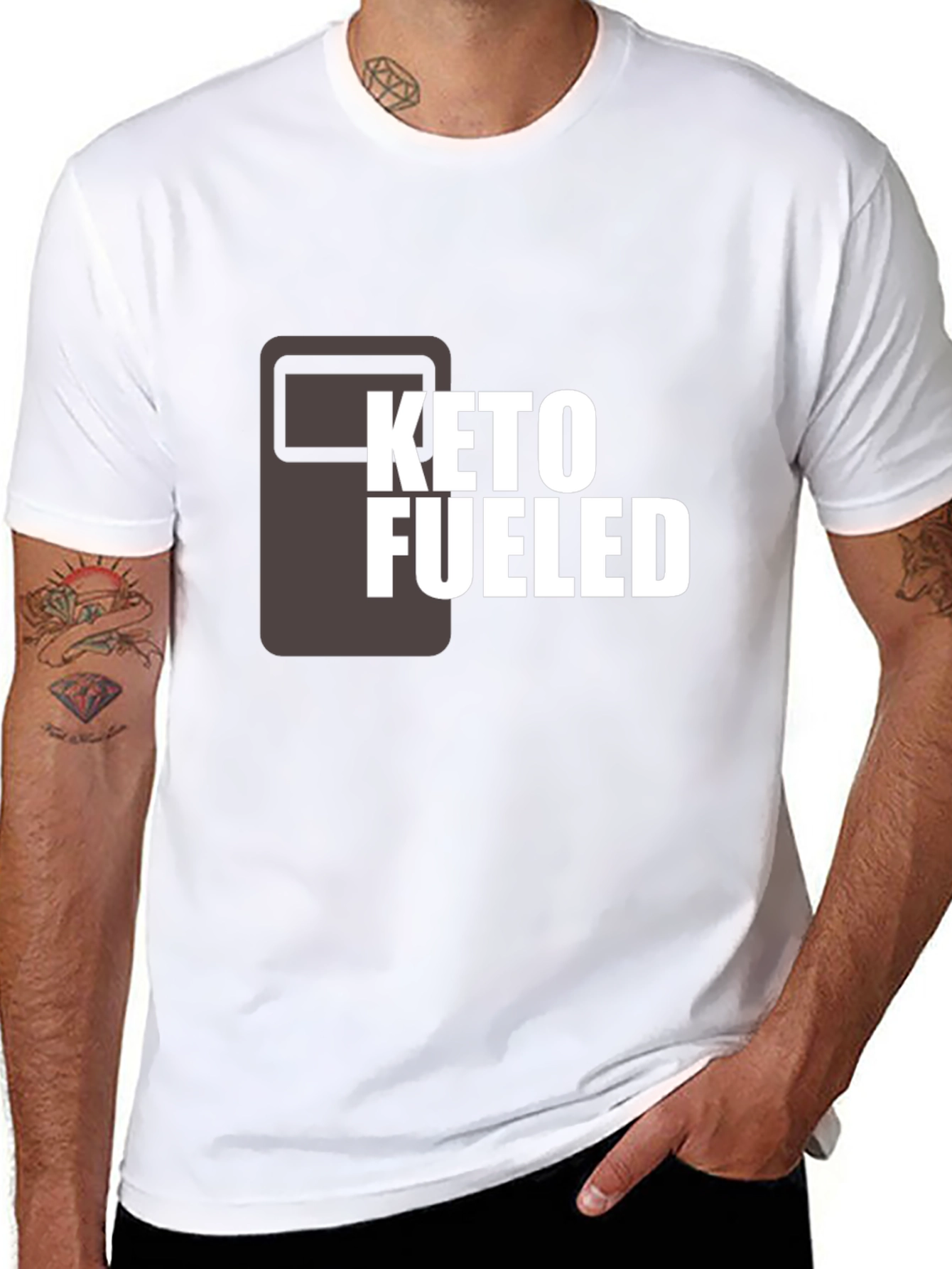 Keto Fueled Graphic Tee - Comfortable & Stylish