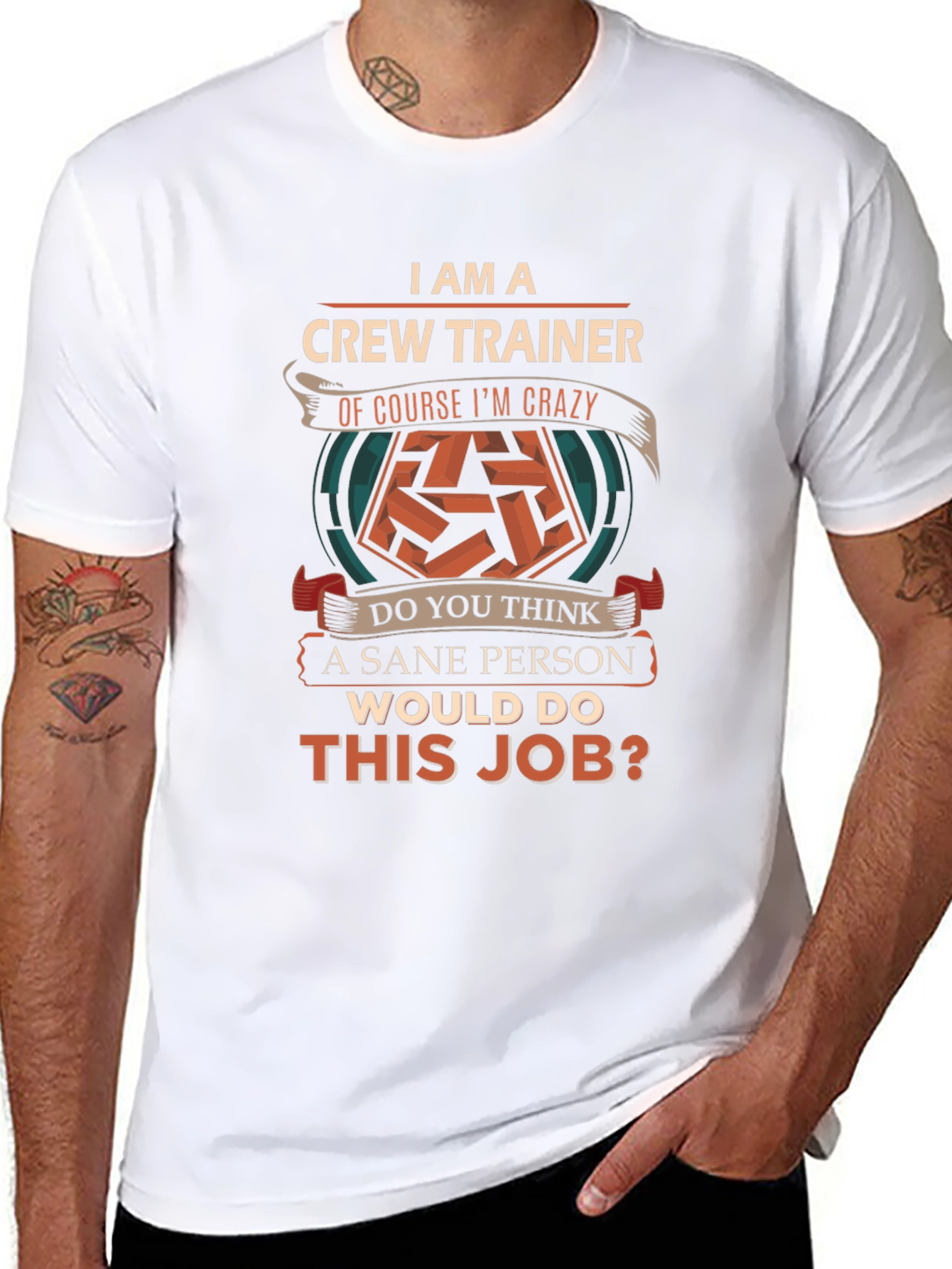 Crew Trainer Crazy Job T-Shirt