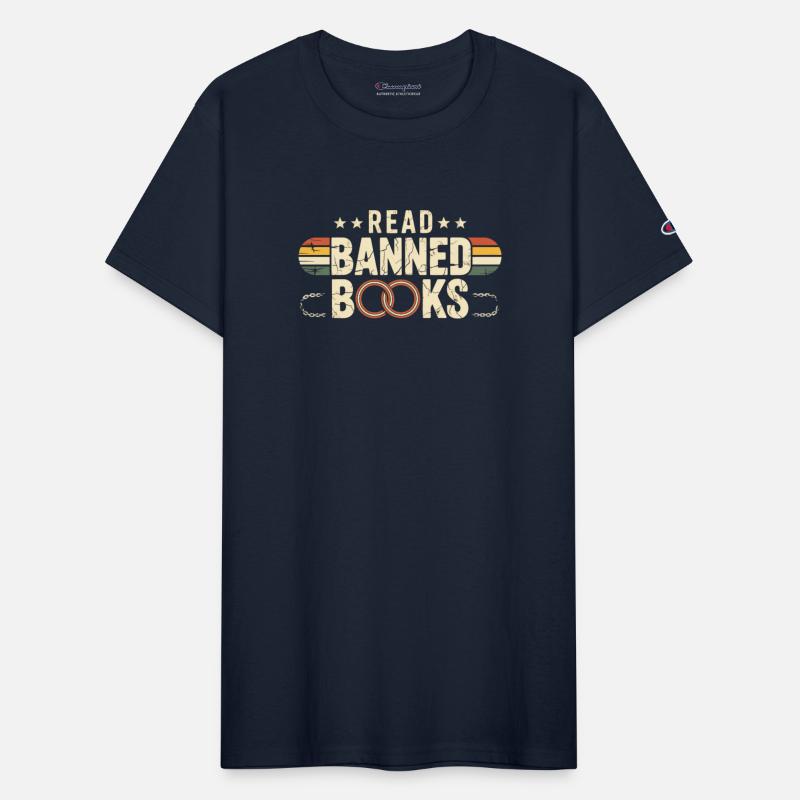 Read Banned Books Retro Freedom Readers Top