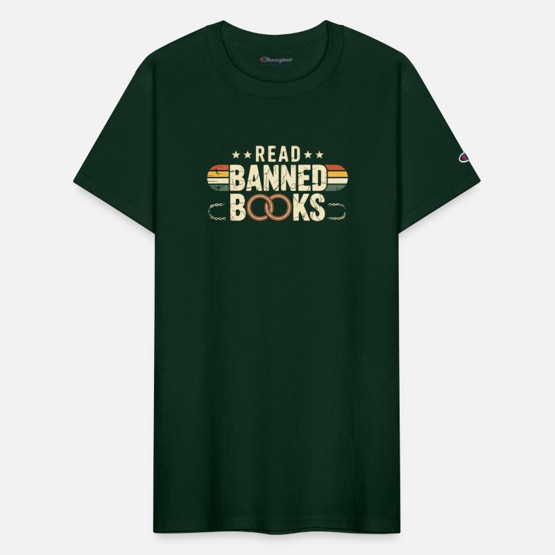 Read Banned Books Retro Freedom Readers Top