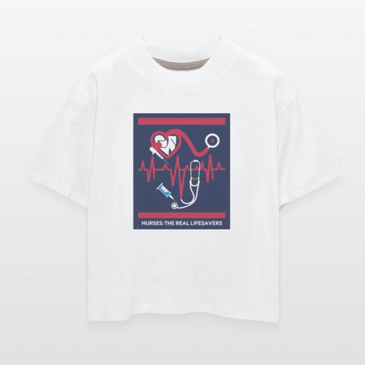 Registered Nurse RN T-Shirt Heartbeat Line Design
