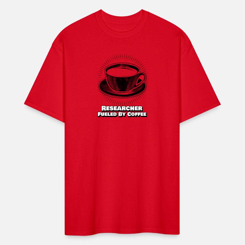 Researcher fueled by coffee-Coffee and Researcher