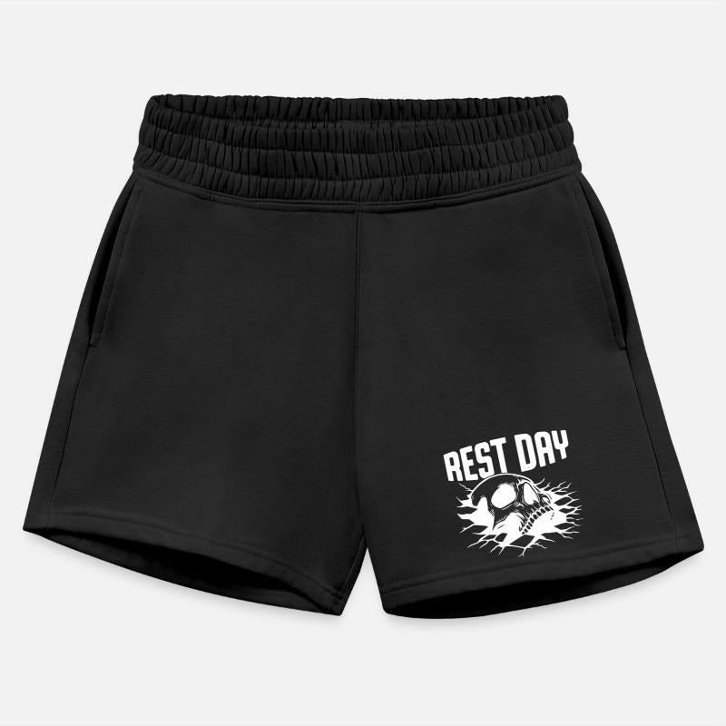 Rest Day Skull Illustration