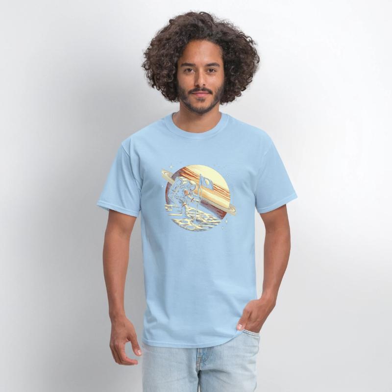 Retro Astronaut on Planet Space Adventure 4