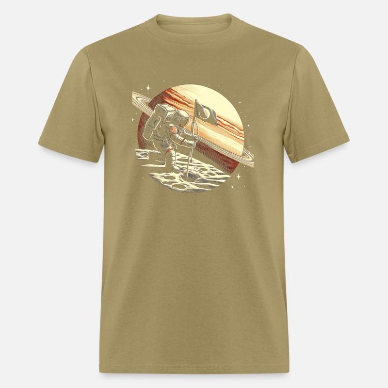 Retro Astronaut on Planet Space Adventure 4