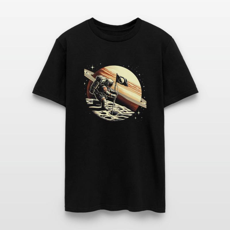 Retro Astronaut on Planet Space Adventure 4