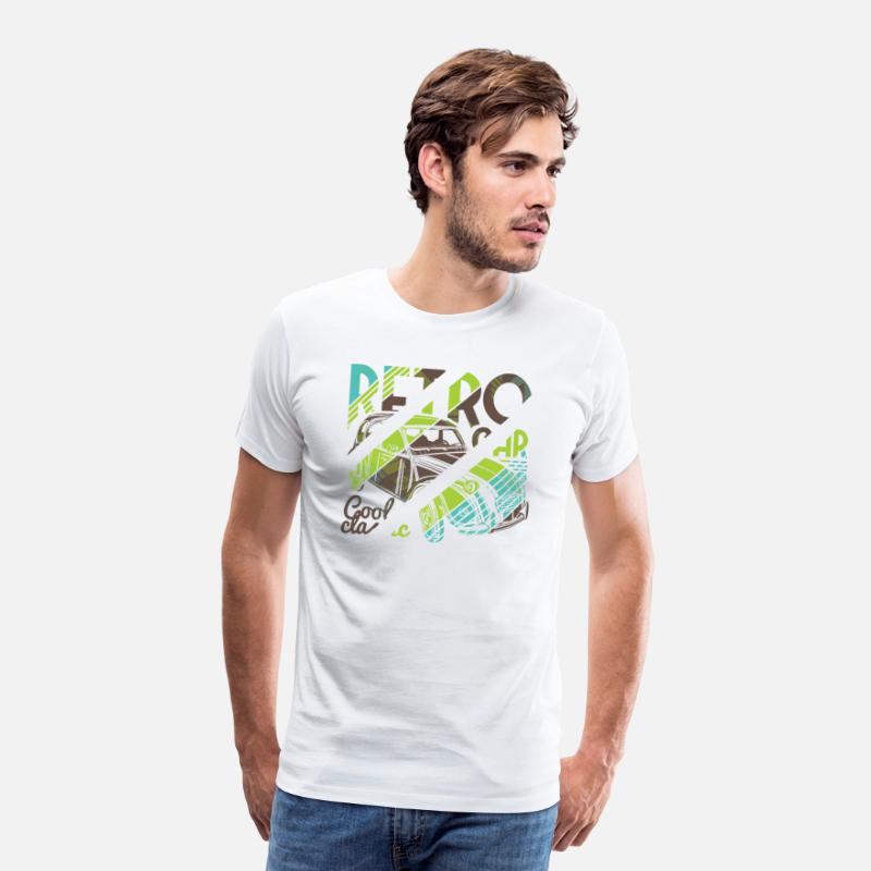 Retro Car T-shirt Design