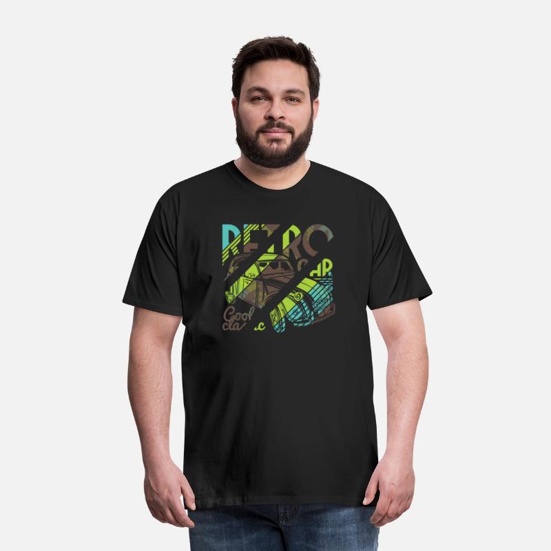 Retro Car T-shirt Design