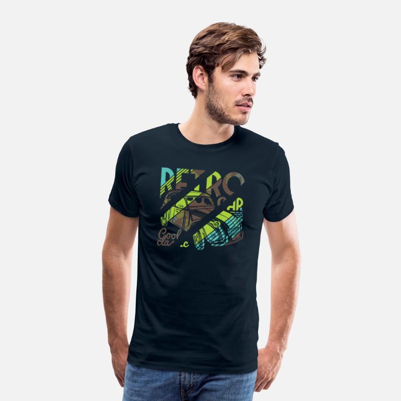 Retro Car T-shirt Design