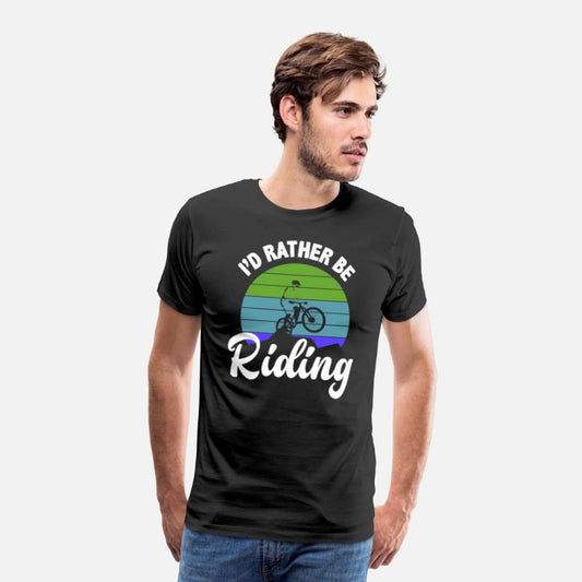 Retro Mountain Biker Mountain Bike Cycling