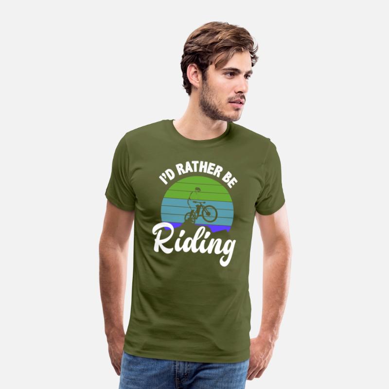 Retro Mountain Biker Mountain Bike Cycling