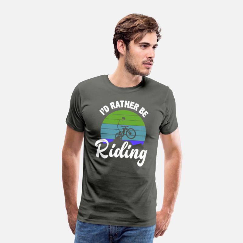 Retro Mountain Biker Mountain Bike Cycling