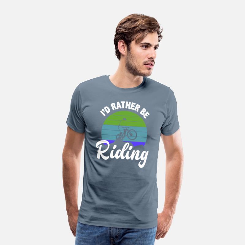 Retro Mountain Biker Mountain Bike Cycling
