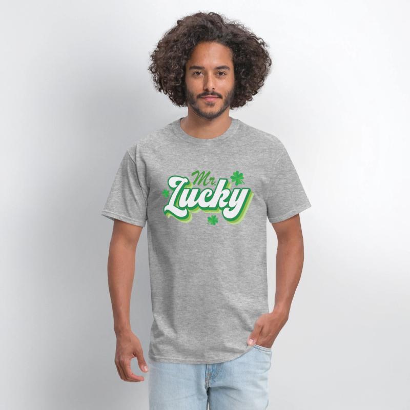 Retro Mr Lucky Clover Shamlock St. Patrick's Day