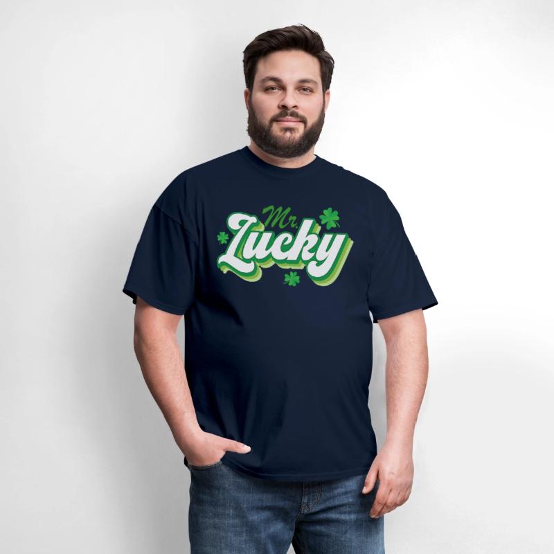 Retro Mr Lucky Clover Shamlock St. Patrick's Day