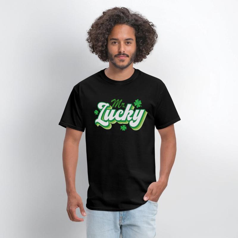 Retro Mr Lucky Clover Shamlock St. Patrick's Day