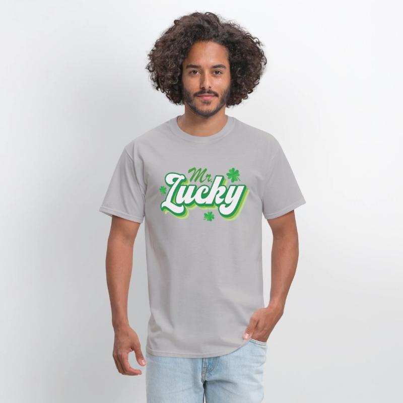 Retro Mr Lucky Clover Shamlock St. Patrick's Day
