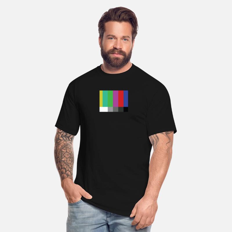 retro tv no signal no channel SMPTE colors