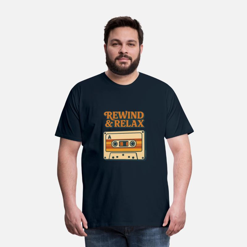 Rewind & Relax Retro Cassette Tape