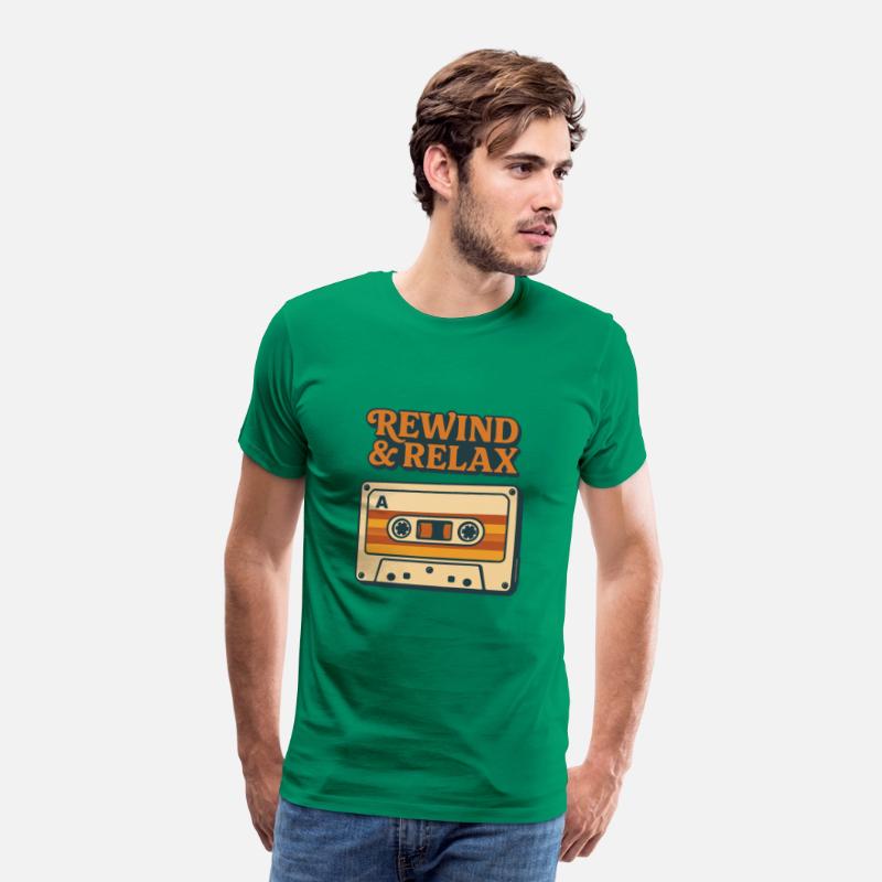 Rewind & Relax Retro Cassette Tape
