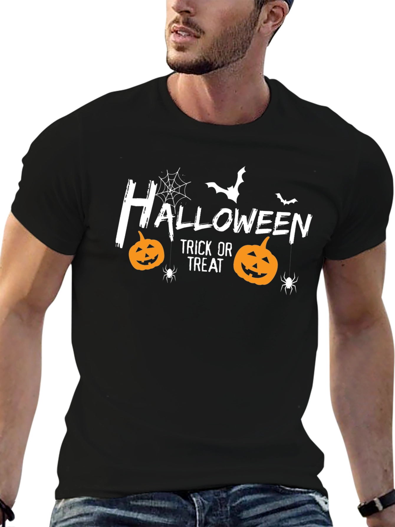 Halloween Trick or Treat Graphic T-Shirt