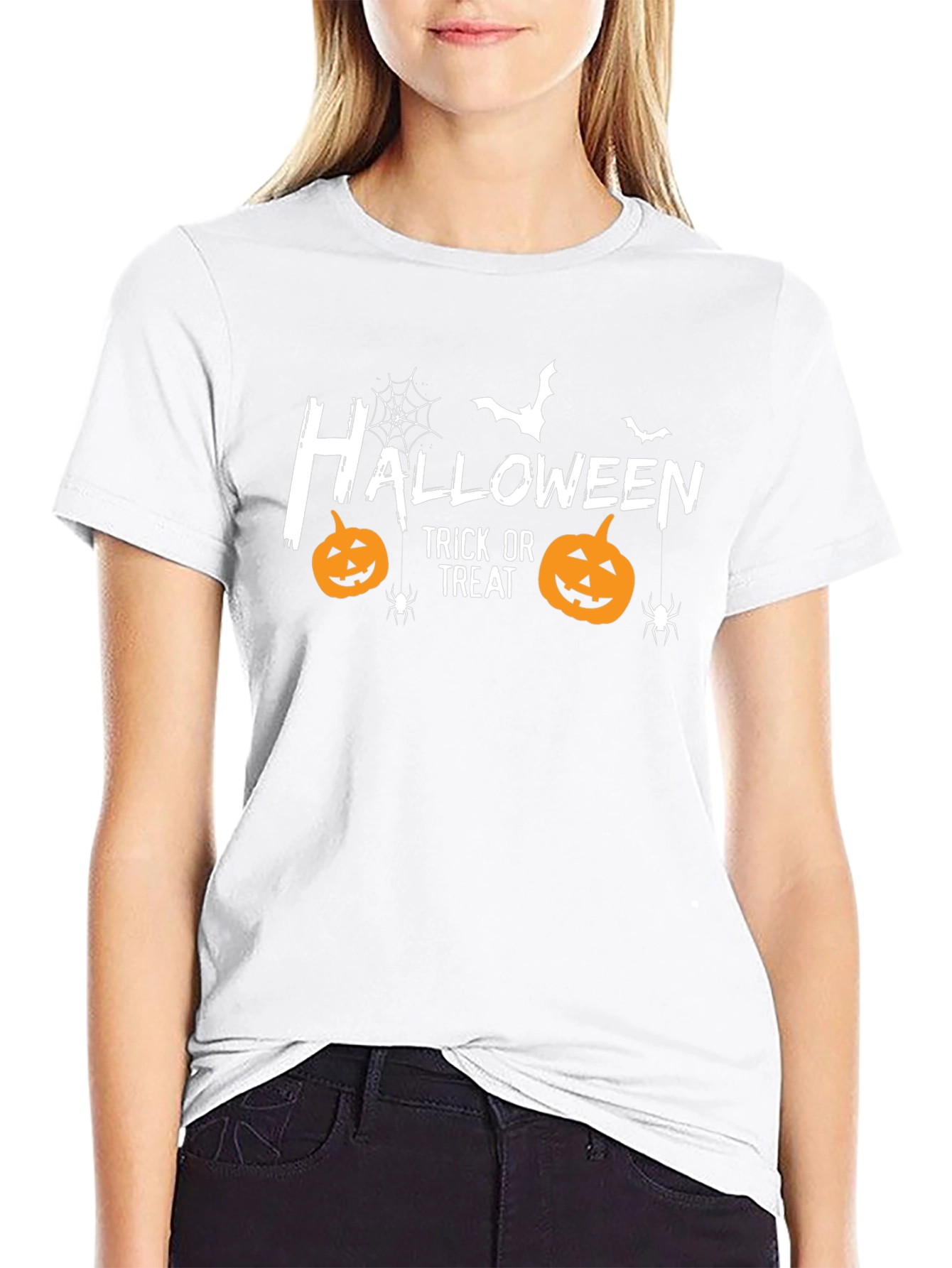 Halloween Trick or Treat Graphic T-Shirt
