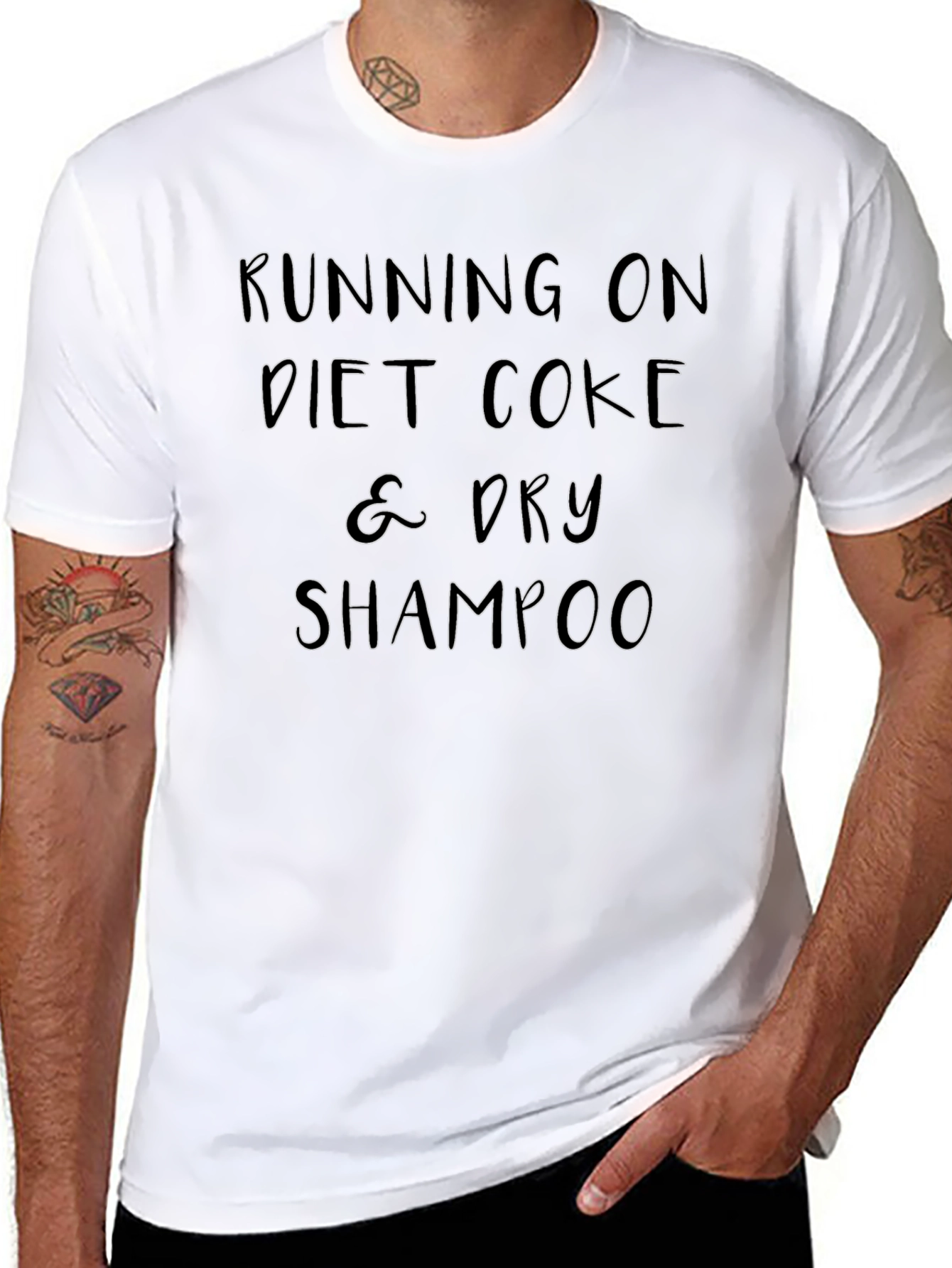 Diet Coke & Dry Shampoo Graphic Tee