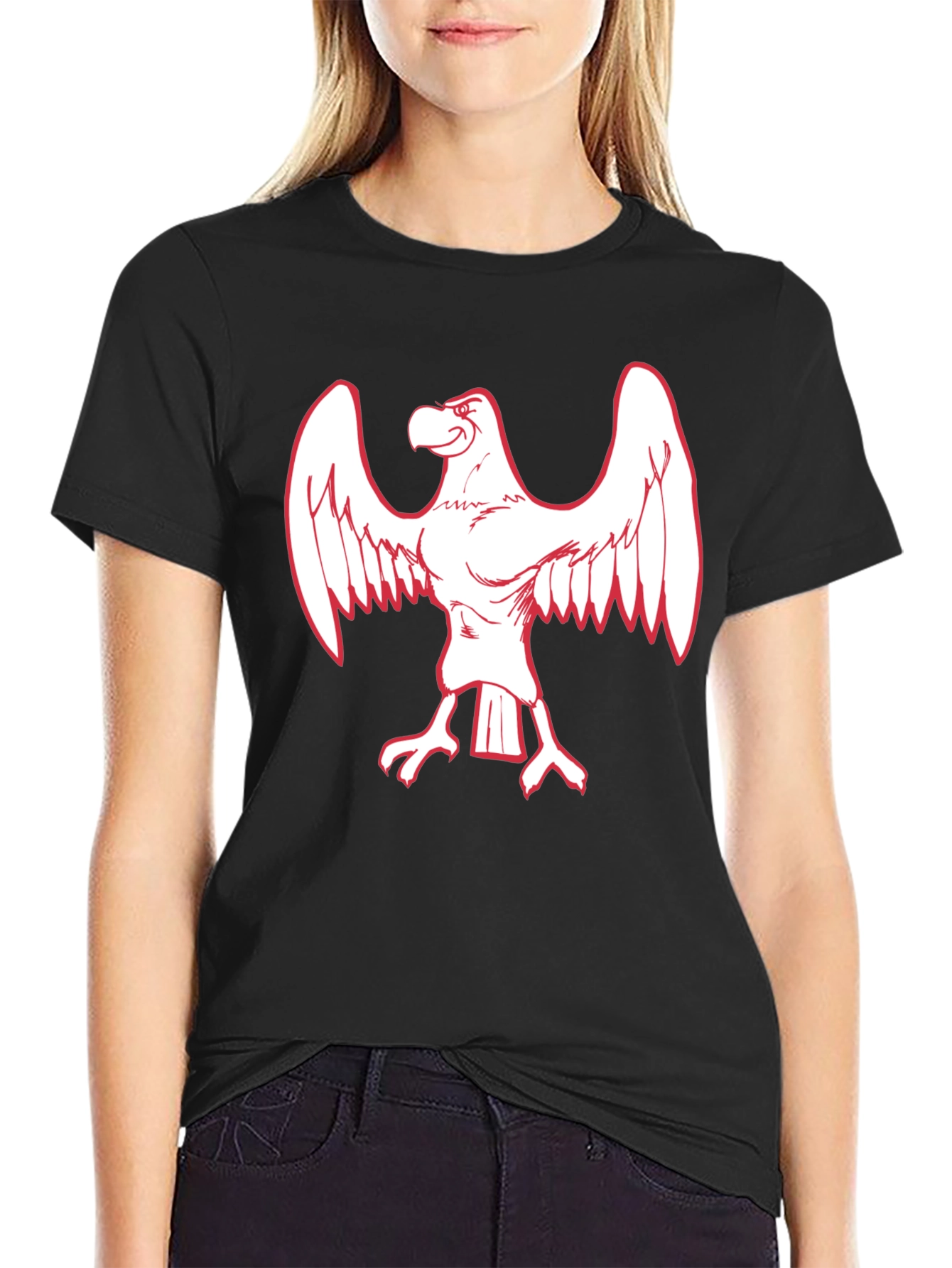 Eagle Graphic Black T-Shirt