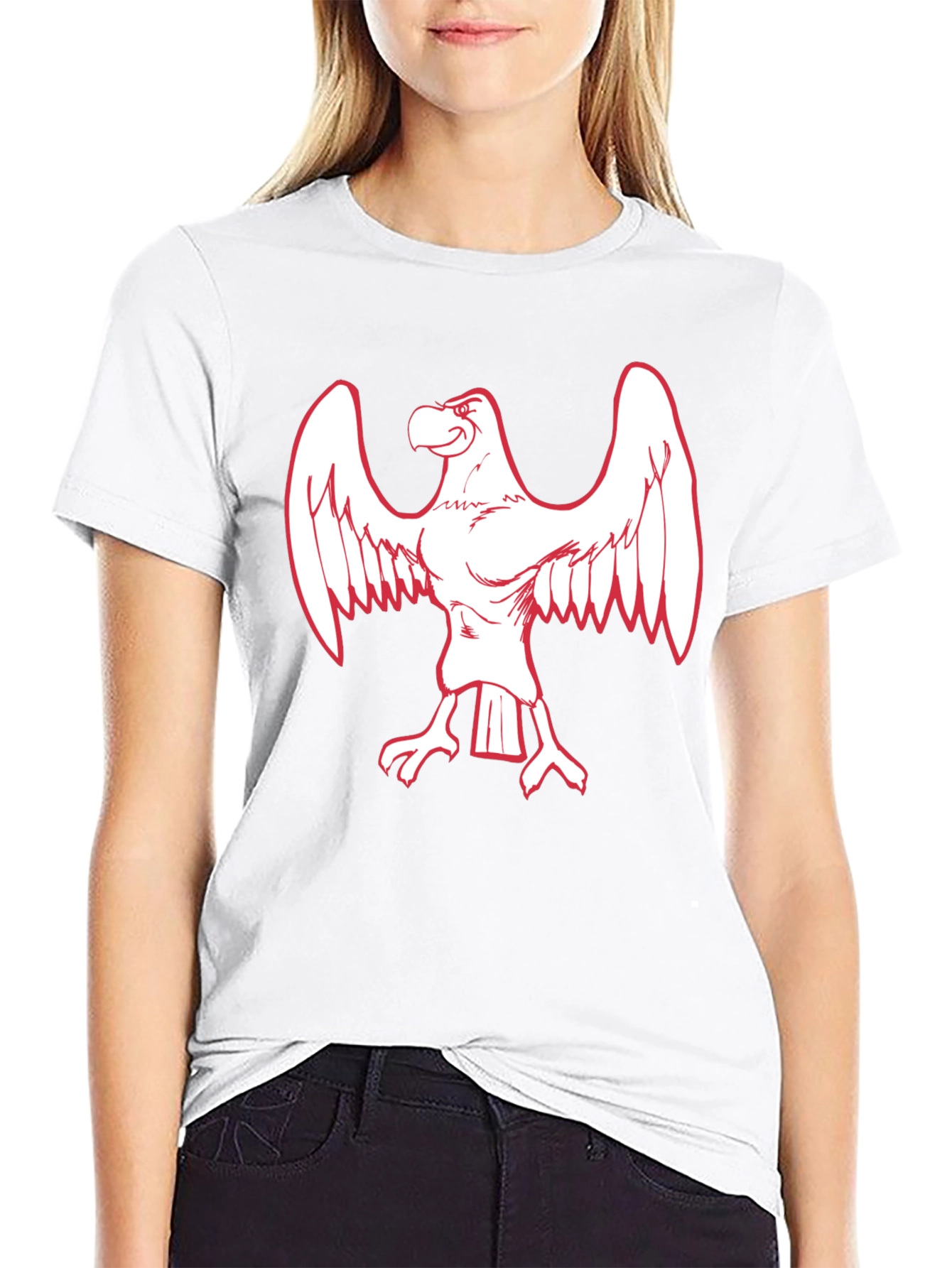 Eagle Graphic Black T-Shirt